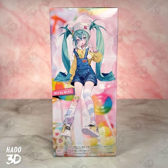 Hatsune Miku - Noodle Stopper Lollipop ver Figure Vocaloid TAITO Furyu JAPAN Ani - Picture 3 of 7